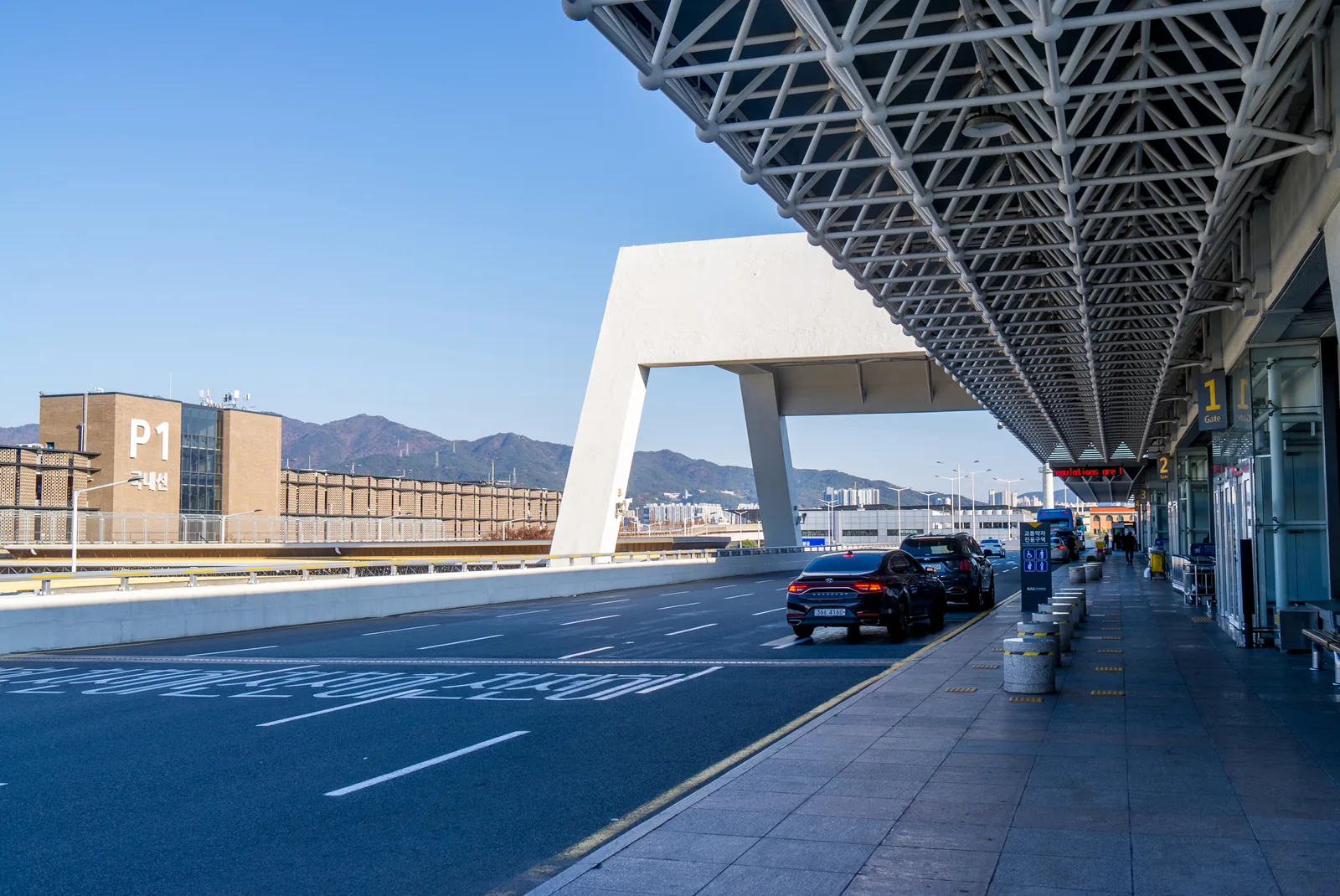 Gimhae International Airport (PUS) terminal in Busan