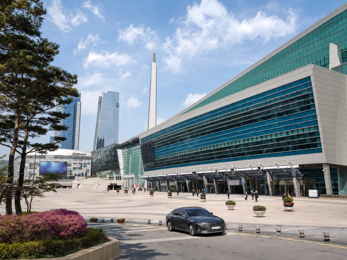 BEXCO convention and exhibition center in Centum City, Busan