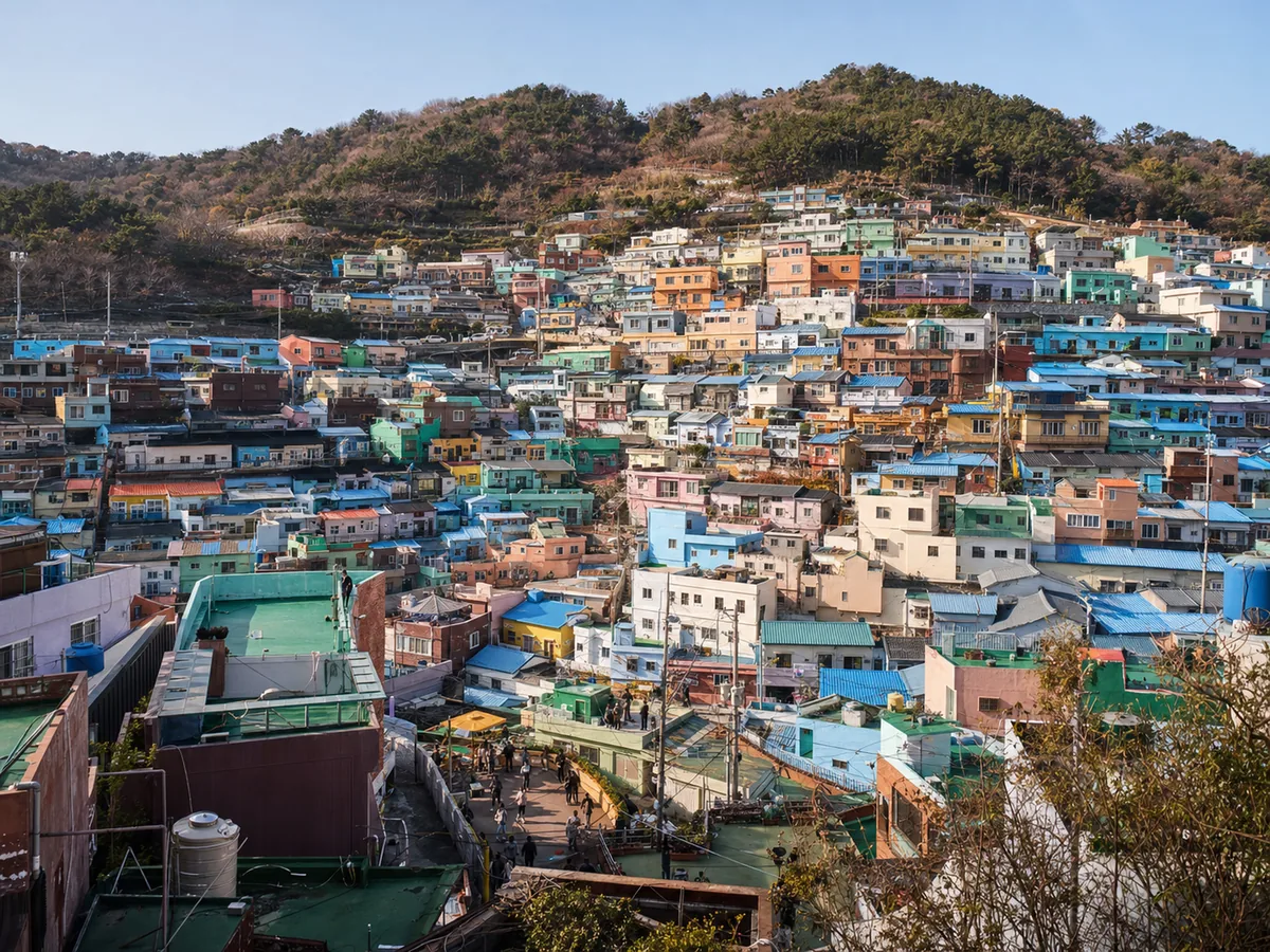 Gamcheon Culture Village terraced houses, Busan