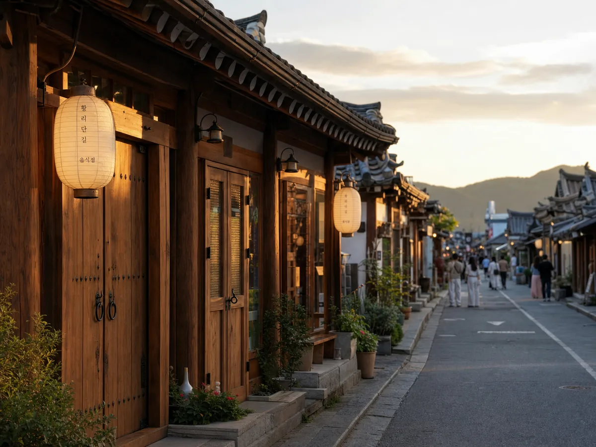 Hwangnidan-gil hanok-lined heritage street, Gyeongju