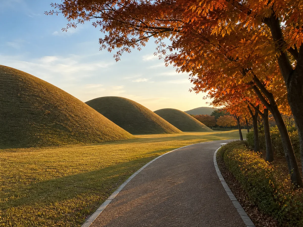 Daereungwon Tumuli Park royal burial mounds, Gyeongju