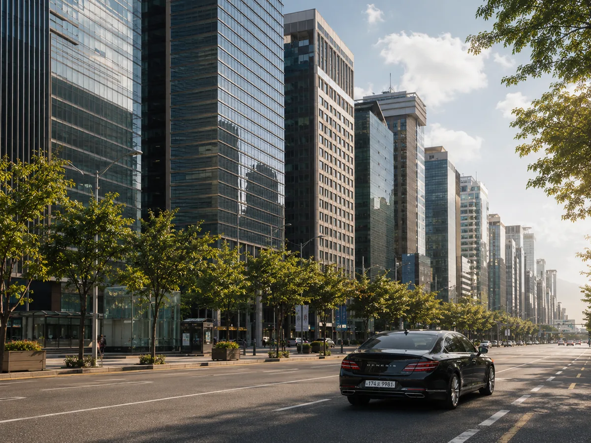 Gangnam business district, Seoul