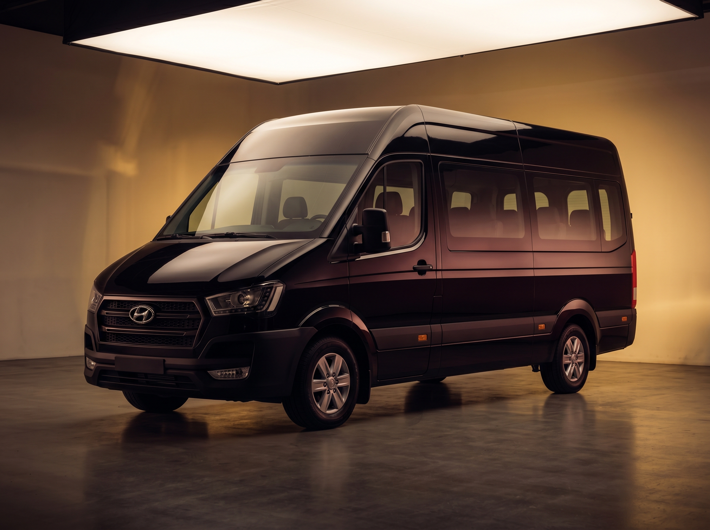 Hyundai Solati — black exterior studio shot
