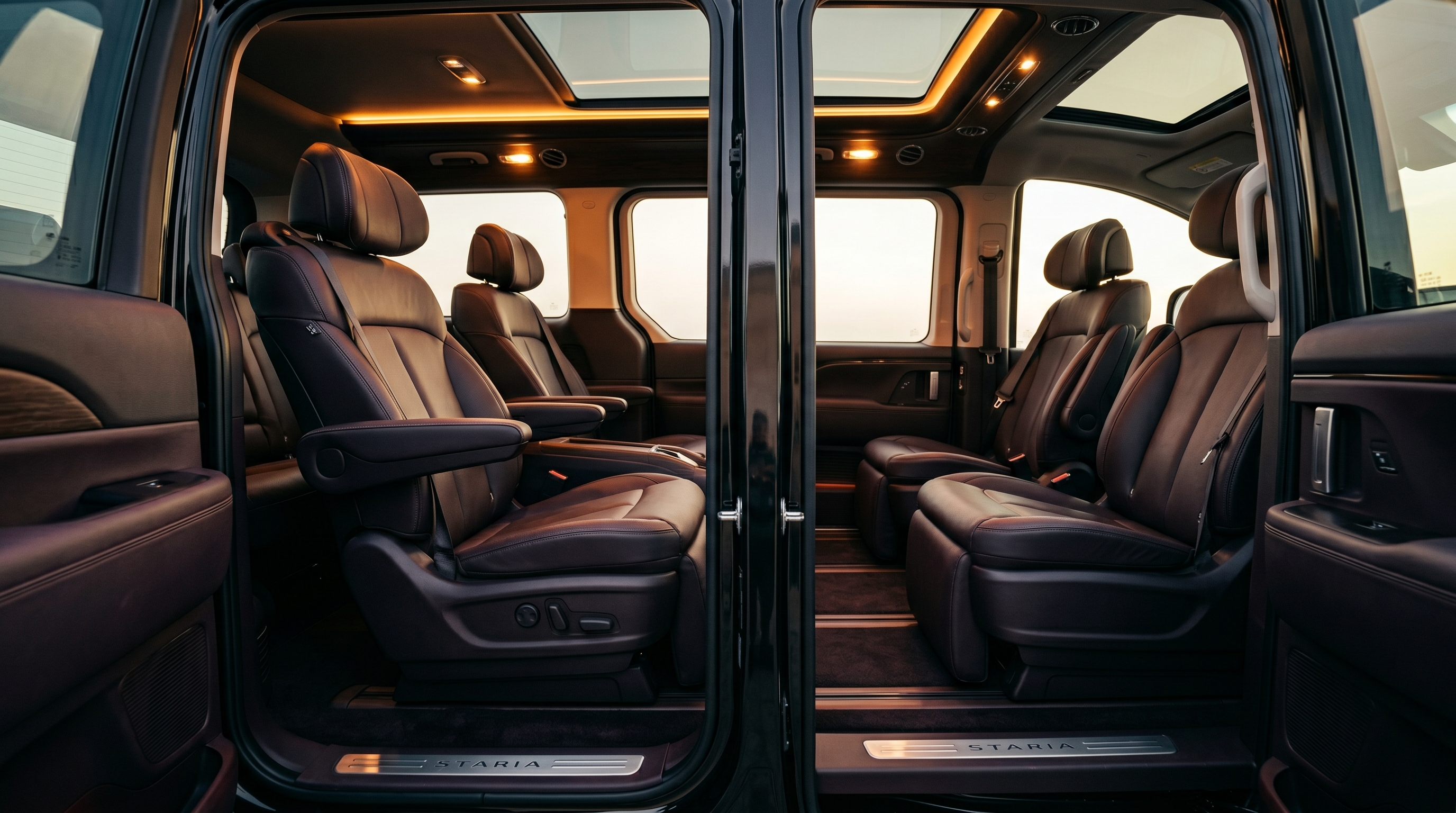 Hyundai Staria — premium interior seating