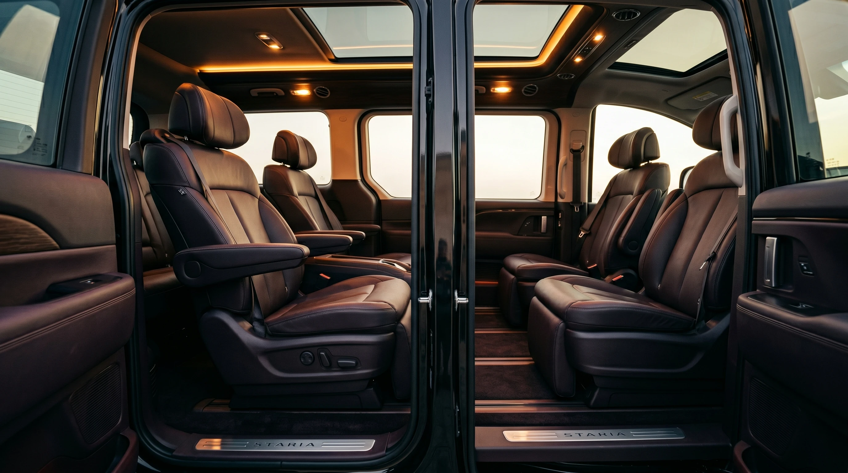 Hyundai Staria — premium interior seating